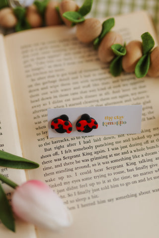 Ladybug Studs