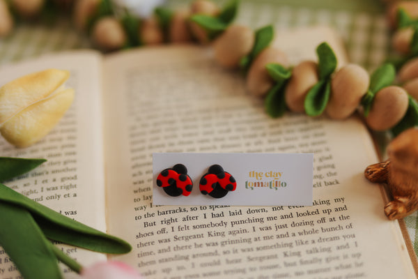 Ladybug Studs