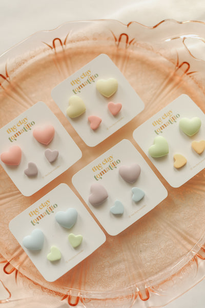 Candy Heart Stud Pack