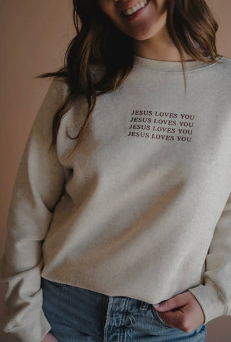 Jesus Loves You Pullover